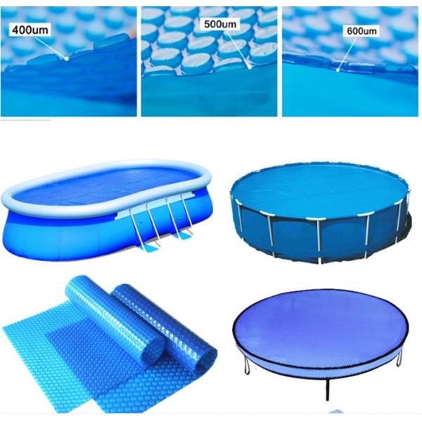 Quality PE 2.5×50m 400 Micron Solar Swimming Pool Cover for sale