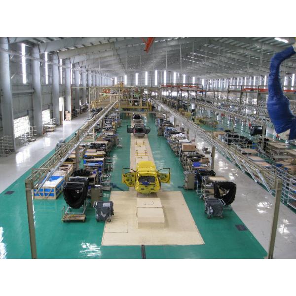 Quality Customized Sedan Automotive Assembly Line With Conveyor For Producing Cars for sale