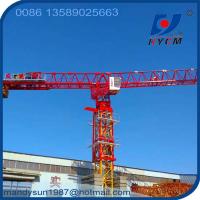 China 70m or 74m Boom Length 18tons 60m Freestanding Height QTP315 Flattop Topless Tower Crane for sale