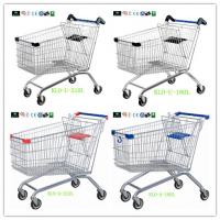 China Small Basket Stand Retail Shop Equipment / Grocery Shopping Trolley Cart factory