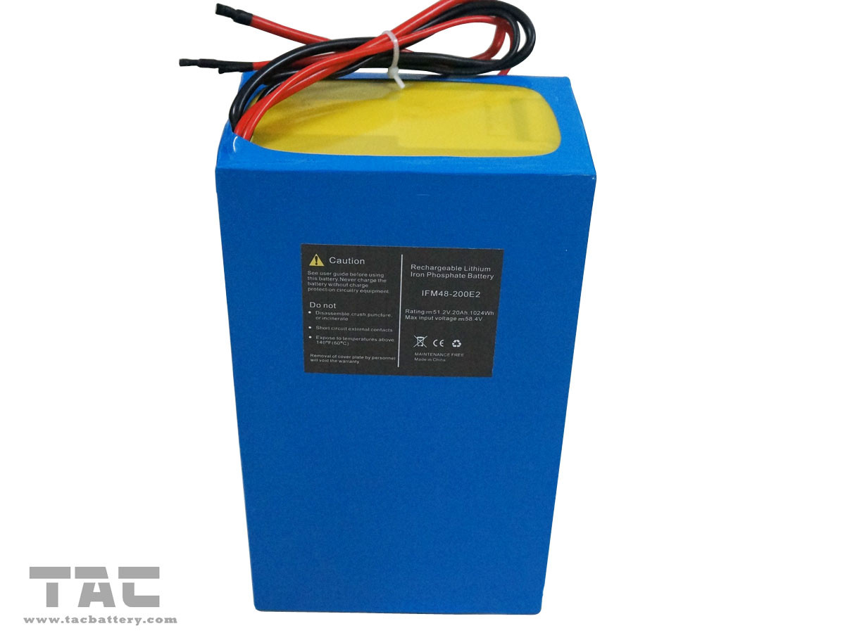 China 20Ah LiFePO4 Electric Bike Battery Pack 48V Electric Car Batteries High Power factory