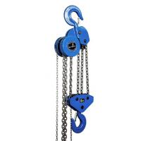 China Warehouse Hand Operated Chain Hoist 5T Portable Lifting Device Easy Carry factory