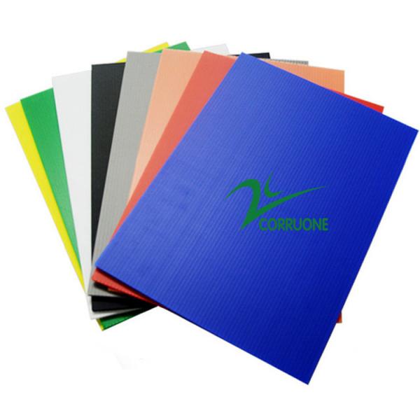 Quality 4mm 5mm 4x8 Coroplast Sign Blanks Recycled Corrugated Plastic Sheets for sale