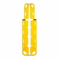 Quality Color Yellow Plastic Material Hospital Medical Special Scoop Stretcher for sale