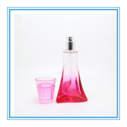 Quality 30ml red color gradient wholesale perfume bottle for sale
