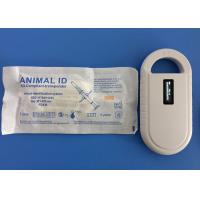 Quality Radio Frequency Identification Animal ID Microchips 134.2Khz With Mini Size for sale