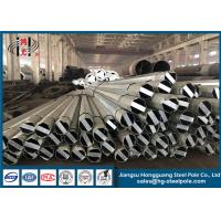 Quality Flange Connection Power Distribution Poles For Power Transmission And Distributi for sale