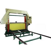 China D&T Automatic Slicing Machine For Eva Horizontal Foam Cutting Machine factory