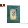 China Blue Peacock Picture Frame / Barn wood frame / Rustic frame / Reclaimed wood picture frame factory