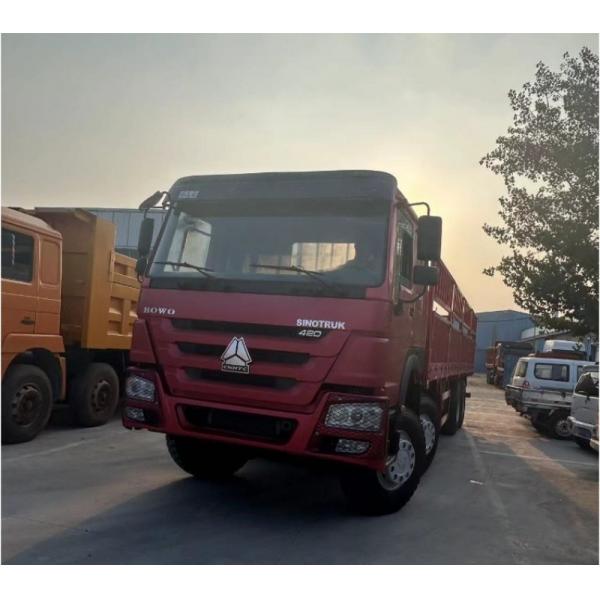 Quality Fence Truck Used Cargo Trucks With SINOTRUCK Engine And 10 Or 12 Wheels for sale