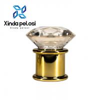 China Gold Perfume Bottle Cap Replacement Cosmetic Luxury Shiny Transparent factory