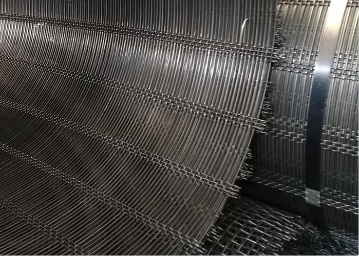 Quality Rolls And Flat Plates Mining Screen Mesh High Carbon Steel Wire Cloths for sale