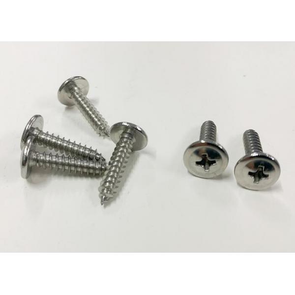 Quality Stainless Steel A2  Wafer Head Self Tapping Screws PH2 Drive Full Thread for sale