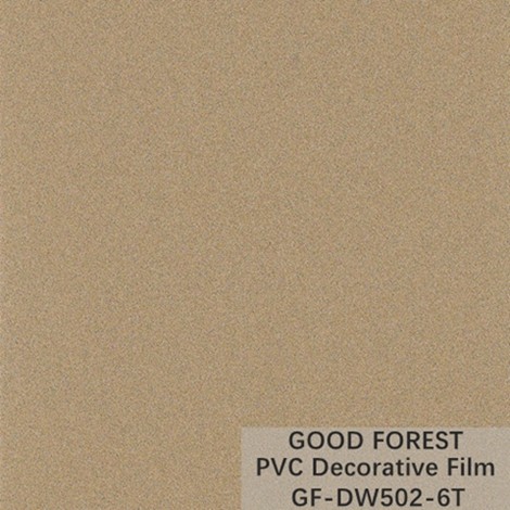 Quality OEM PVC Decorative Film Grain PVC Blister Film Silver Paint Type for sale