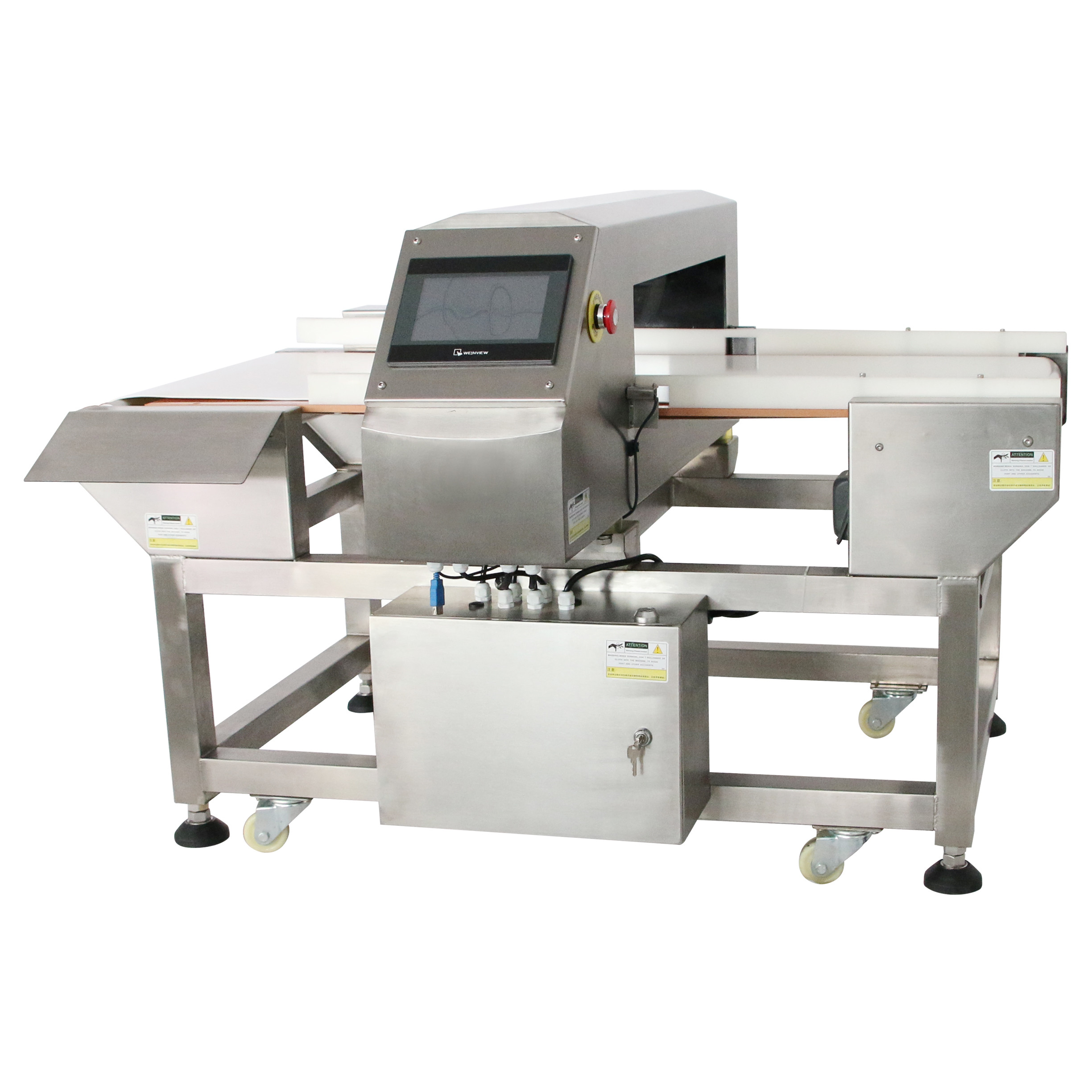 China FDA Metal Detection Standards / Food and drug metal detector / food metal detection system factory