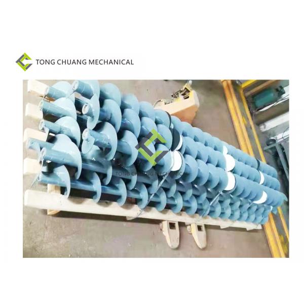 Quality Concrete Batching Plant WAM Screw Conveyor Thickened Steel Custom Length for sale