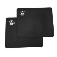China Black Cleanroom Use Anti Static Esd Mouse Pad Square Type factory