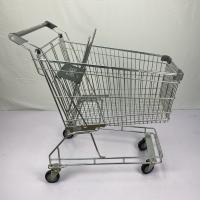 china Australian Type Supermarket Shopping Trolley 125L Grocery Trolley Cart With PU