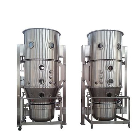 Quality Quick Delivery Chinese Factory Vertical Boiling Fluid Bed Dryer Granulator for Plants Powder Drying for sale