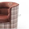 China Contemporary Classic Reading Relaxing Armchair Leather European Chair  W006SF11B factory
