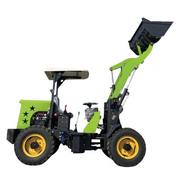 Quality 18KW Electric Mini Wheel Loader Standard With Forklift Operator Console HT908 for sale