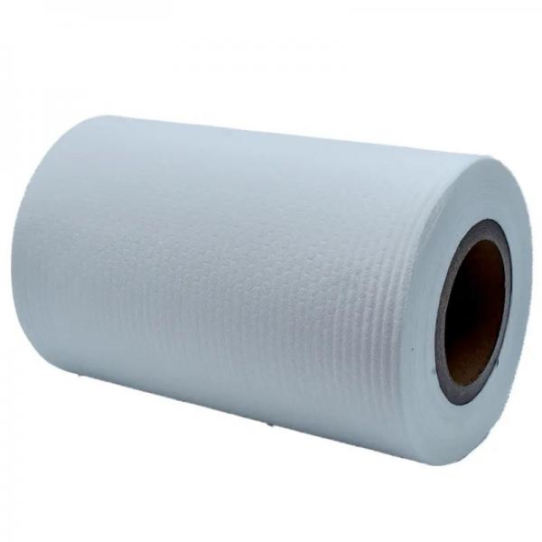 Quality Household Non Woven Jumbo Roll Clean Fabric PP Woodpulp Durable for sale