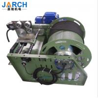 China Photoelectric Optical Retractable Hose Reel , Retractable Cable Reel 150m Length factory