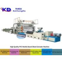 Quality 450kg/H PVC Sheet Production Line Plastic Sheet Extrusion Machine 2 - 6mm Plate for sale