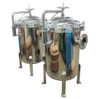 China Single Bag Or Multi-bag Industrial Water Filtering with Large Filter Capacity factory