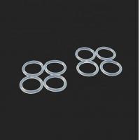 Quality Transparent Food Grade Silicone Rubber Seal Ring Environment Friendly for sale