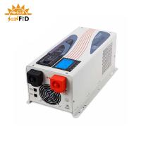 China Hybrid 4000w Pure Sine Wave Power Inverter Single Phase LCD Digital Display factory