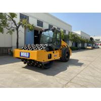China 2130mm High Vibration Tandem Roller with ±35° Steering Angle factory