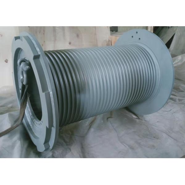 Quality Multilayer 900mm Diameter Rope Winch Drum ISO Listed For Crane Winch for sale