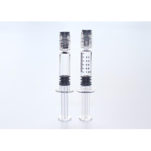 Quality Neutral Glass Prefilled Luer Lock Tip Syringe 1ml Capacity CE Approval for sale