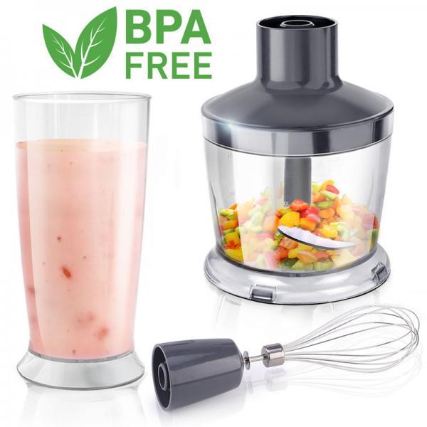 Quality Multifunction Portable Hand Blender BPA Free 12 Speed Low Noise for sale