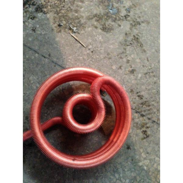 Quality Integrated Finned Copper Tubing For Mine Coolers And Cooling Towers 55 Mm for sale