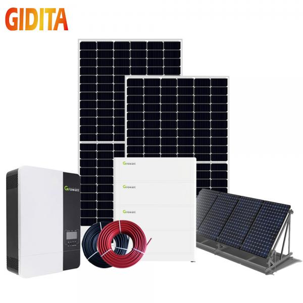 Quality 5 Kw Off Grid Hybrid Dc Ac Inverter Charge Controller All In One Solar Power System for sale