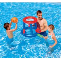 China Water Basketball Inflatable Hoop Pool Float Swim Ring Children Toy Fun Game Play factory