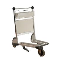 China Lightweight Airport Luggage Trolley Aluminum Luggage Cart 250KG Loading Capacity factory