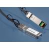 China 5 Meter SFP+ Copper Twinax Cable / Active 10G SFP+ Direct Attach Cable factory