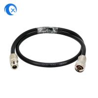 China LMR 400 RF coaxial cable assemblies N male to female jumper cable factory