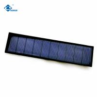 China Mini Customizable Solar Panel ZW-9726 Epoxy Resin Solar Panel 5V Portable Solar factory