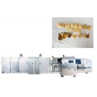 Quality Fully Automatic Industrial Ice Cream Production Line With 61 Baking Plates for sale