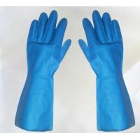 Quality Waterproof Blue Nitrile Glove Xl 18Mil Chemical Resistant Gloves Nitrile for sale