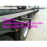 China Hydraulic Flatbed International Semi Truck Trailer 80 Tons 17m Strong Loading Construction Machines factory
