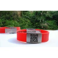 China Engraved ID Bracelets,Medical ID Bracelets,Silicone Sport ID Bracelets,multi color factory