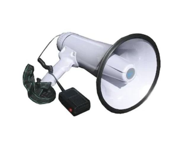 Quality Tour Guiding Battery Powered Megaphone Rechargeable Battery 800m Range for sale