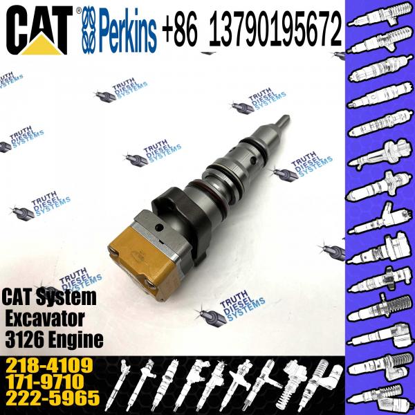 Quality 10R-1257 common rail injector 218-4109 178-6342 injector for Caterpillar 3126E engine fuel injector nozzle 10R-1257 177- for sale