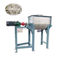 China Horizontal Feed Mixer 1000L Double Helical Ribbon for Food Powder and Animal Feed for sale