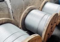 China GALVANIZED STEEL WIRE AS MESSENGER WIRE AS PER ASTM A 475 CLASS A EHS factory